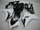 2008-2011 Honda CBR1000RR Bike Fairings - White Glossy Black Australia