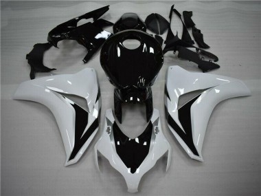 Affordable 2008-2011 Honda CBR1000RR Bike Fairings - White Glossy Black Australia