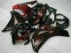 2008-2011 Honda CBR1000RR Motorcycle Fairing Kits - Glossy Black Red Flame Australia