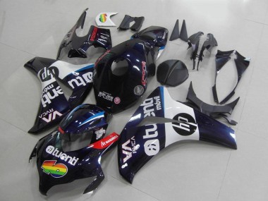 Affordable 2008-2011 Honda CBR1000RR Motorcycle Fairings - Dark Blue White Red Tuenli HP Australia