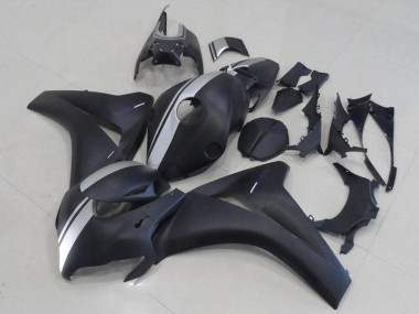 Affordable 2008-2011 Honda CBR1000RR Motorcycle Fairings - Matte Black Silver Australia