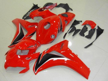 Affordable 2008-2011 Honda CBR1000RR Motorcycle Fairings Kit - Red Glossy Black Australia