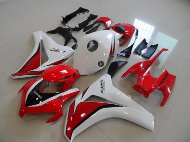 Affordable 2008-2011 Honda CBR1000RR Bike Fairings - White Red Glossy Black Australia