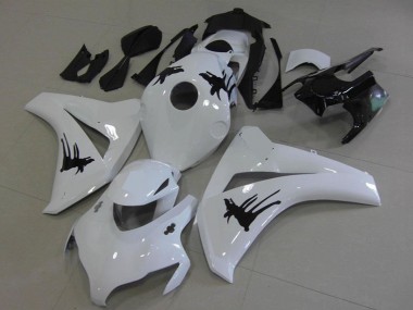 Affordable 2008-2011 Honda CBR1000RR Motorcycle Fairings - White Black with Special Decals Australia