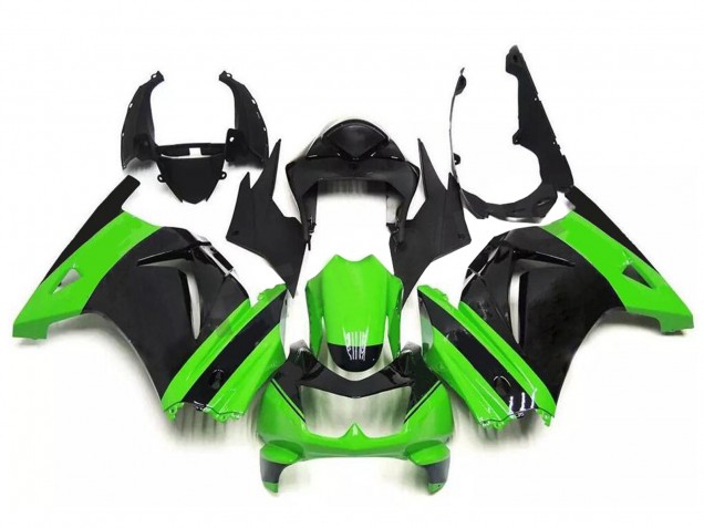 2008-2012 Kawasaki EX250 Motorcycle Fairing - Green Black Australia
