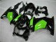 2008-2012 Kawasaki EX250 Motorcycle Fairings - Glossy Black Green Australia