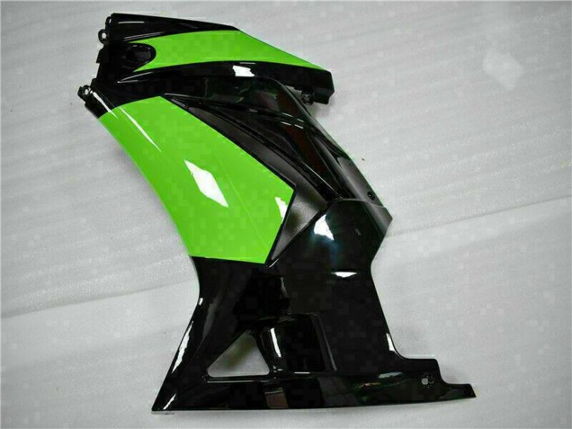 2008-2012 Kawasaki EX250 Motorcycle Fairings - Glossy Black Green Australia