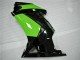 2008-2012 Kawasaki EX250 Motorcycle Fairings - Glossy Black Green Australia