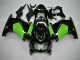 2008-2012 Kawasaki EX250 Motorcycle Fairings - Glossy Black Green Australia
