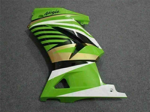 2008-2012 Kawasaki EX250 Motorcycle Fairing - Green White Black Australia