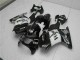 2008-2012 Kawasaki EX250 Motorcycle Fairings - Glossy Black White West Australia