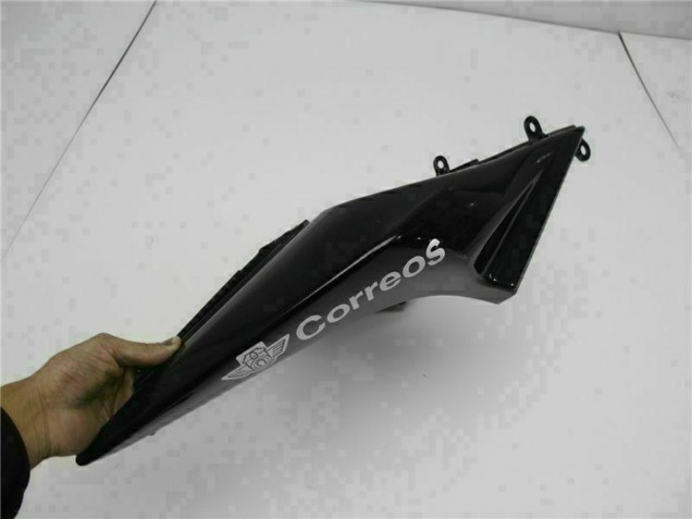 2008-2012 Kawasaki EX250 Motorcycle Fairings - Glossy Black White West Australia