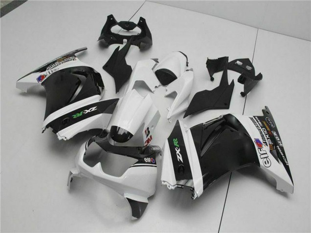 2008-2012 Kawasaki EX250 Motorcycle Fairings - White Black Green Australia