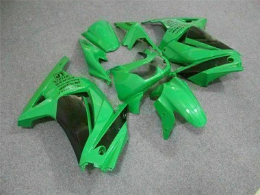 Affordable 2008-2012 Kawasaki EX250 Motorcycle Fairings - Green Black Australia