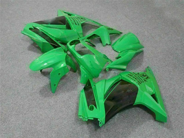 2008-2012 Kawasaki EX250 Motorcycle Fairings - Green Black Australia