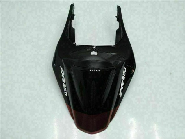 2008-2012 Kawasaki EX250 Motorcycle Fairings - Glossy Black Maroon Red Australia