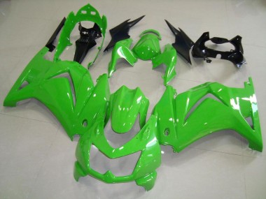 Affordable 2008-2012 Kawasaki ZX250R Motorcycle Fairings - Green Australia
