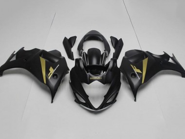 Affordable 2008-2013 Suzuki GSX650F Motorcycle Fairings - Black Gold Australia