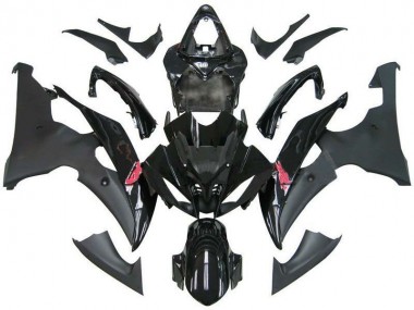 Affordable 2008-2016 Yamaha YZF R6 Motorcycle Fairing - Glossy Black Matte Black Australia
