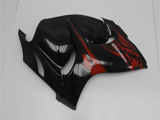 2008-2020 Suzuki GSXR 1300 Hayabusa Motorcycle Fairings - Glossy Black Red Australia