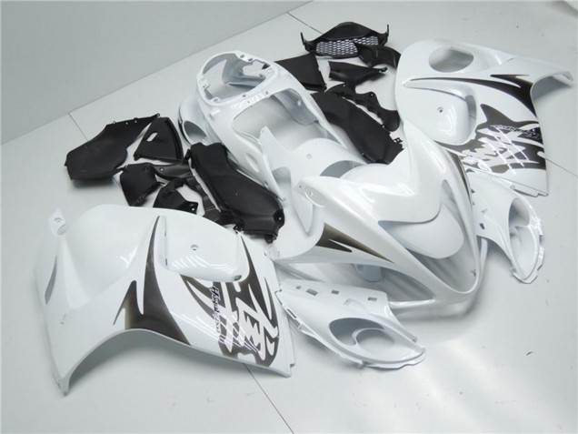 2008-2020 Suzuki GSXR 1300 Hayabusa Motorcycle Fairings - White Australia