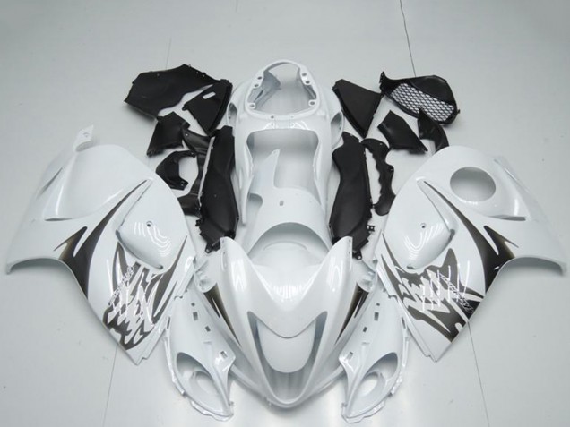 2008-2020 Suzuki GSXR 1300 Hayabusa Motorcycle Fairings - White Australia