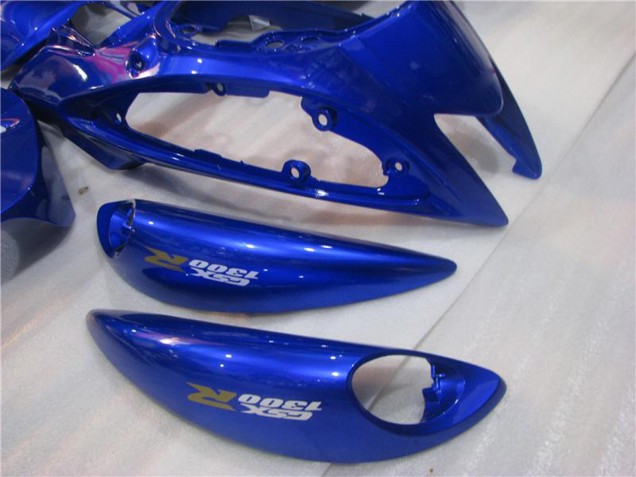 2008-2020 Suzuki GSXR 1300 Hayabusa Motorcycle Fairings - White Blue Australia