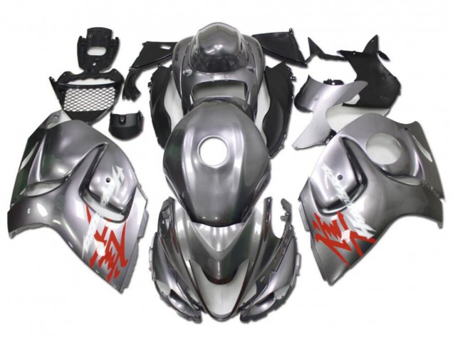 2008-2020 Suzuki GSXR 1300 Hayabusa Motorcycle Fairings - Silver Australia
