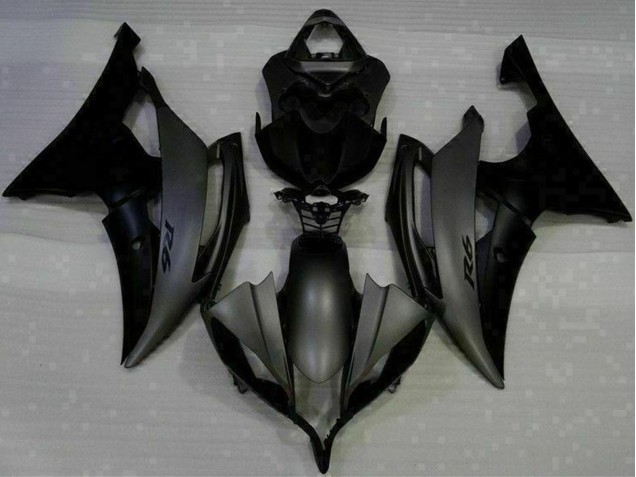 2008-2016 Yamaha YZF R6 Motorcycle Fairing - Matte Black Australia