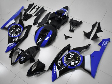 Affordable 2008-2016 Yamaha YZF R6 Bike Fairings - White Blue Glossy Black Australia