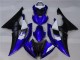 2008-2016 Yamaha YZF R6 Motorcycle Fairings - White Blue Matte Black Australia