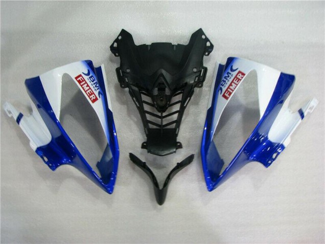 2008-2016 Yamaha YZF R6 Motorcycle Fairings - White Blue Red Sterilgarda Volvo Fimer Yamalube Australia