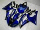 2008-2016 Yamaha YZF R6 Motorcycle Fairings - Blue White Australia