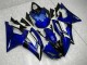 2008-2016 Yamaha YZF R6 Motorcycle Fairings - Blue White Australia