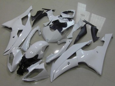Affordable 2008-2016 Yamaha YZF R6 Motorcycle Fairing - Glossy White Australia