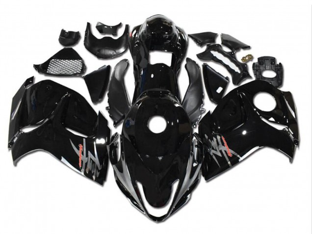 2008-2020 Suzuki GSXR 1300 Hayabusa Motorcycle Fairings - Glossy Black Grey Australia