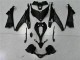 2009-2011 Kawasaki EX650 Motorcycle Fairings - Matte Black Red Stripe Australia