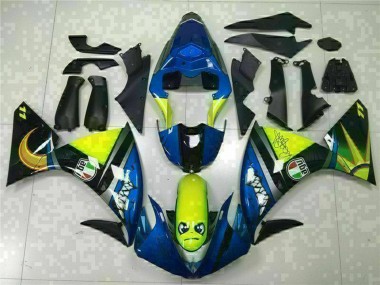 Affordable 2009-2011 Yamaha YZF R1 Motorcycle Fairings - Blue Yellow Shark Australia