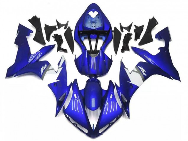 2009-2011 Yamaha YZF R1 Motorcycle Fairings - Blue White Australia