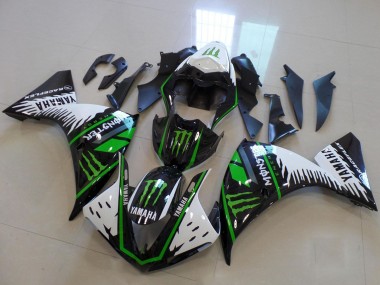 Affordable 2009-2011 Yamaha YZF R1 Motorcycle Fairings - White Blue Black Green Monster Australia