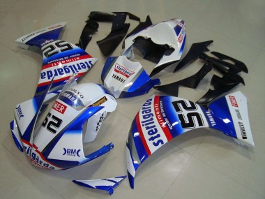 Affordable 2009-2011 Yamaha YZF R1 Motorcycle Fairings - White Blue Red Black Sterilgarda Australia