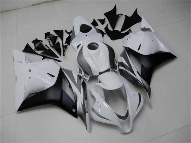 2009-2012 Honda CBR600RR Motorcycle Fairing - White Grey Matte Black Australia