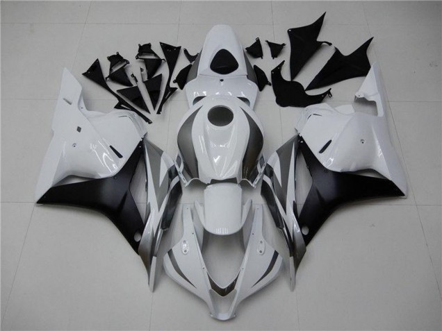 2009-2012 Honda CBR600RR Motorcycle Fairing - White Grey Matte Black Australia