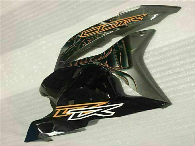 2009-2012 Honda CBR600RR Motorcycle Fairings - White Orange Glossy Black Australia