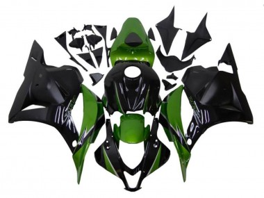Affordable 2009-2012 Honda CBR600RR Motorcycle Fairings - Black Green Australia