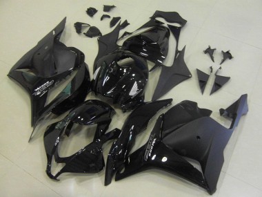 Affordable 2009-2012 Honda CBR600RR Motorcycle Fairings - Glossy Black Matte Black OEM Style Australia