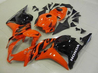 Affordable 2009-2012 Honda CBR600RR Motorcycle Fairing - Orange Glossy Black Australia