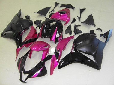 Affordable 2009-2012 Honda CBR600RR Motorcycle Fairings - Pink Glossy Black Matte Black Australia