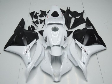 Affordable 2009-2012 Honda CBR600RR Motorcycle Fairing - White Matte Black Australia