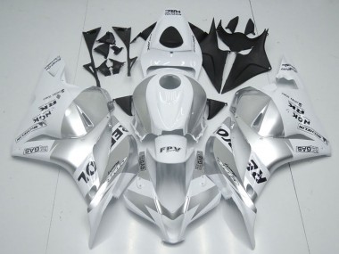 Affordable 2009-2012 Honda CBR600RR Motorcycle Fairings - White Silver Black Repsol Australia